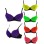 Woman colorful bra M5258b