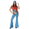 Halloween Costumes 70s Retro Disco Hippie Stage Cosplay Hiphop Costume MS1772