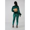 Sexy Jumpsuit Bandage V-neck long-sleeve Velvet sexy backless jumpsuit M8290