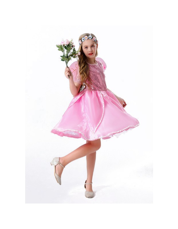Halloween Children Costume Flower Fairy Play Costume Girl Fairy Costume YM5603