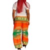 Sexy Bohemian totem printed casual pants wide leg pants m88048