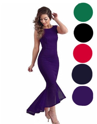 Luxury Red Mermaid Evening Dress M30184