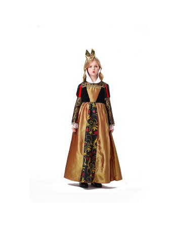 Children's Game Uniform Cosplay Princess of Hearts Dress Girl Cosplay Costume YM5822