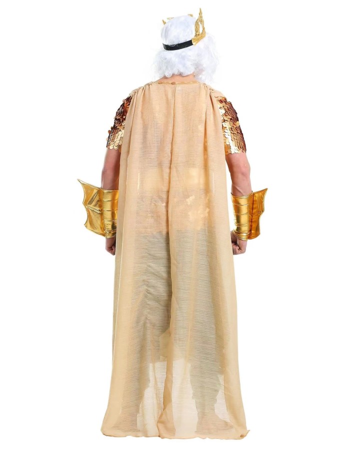 Ancient Greek Sea God Mermaid Dress Up Table Couples Stage Costumes SM20127