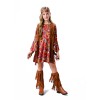 Halloween Carnival Children's Concert Hippie Rock Girl Costumes YM5607