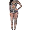 Fashion Women Plus Size Jumpsuit M30138