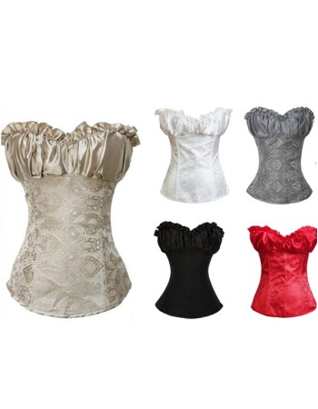 Plus Size Lvory Renaissance Corset Top M1234