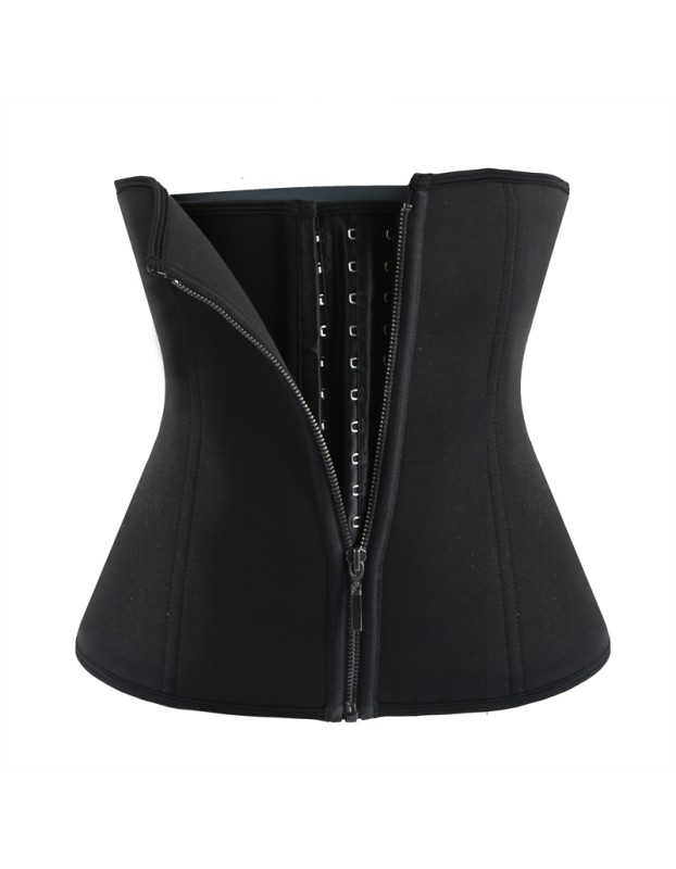 Black 12 Steel Bone Waist Corset m1398