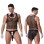 Uniform Tuxedo Sexy Lingerie Set Mesh Men Underwear M20190