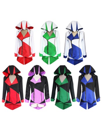 Assassins Creed Cosplay Costume Men Hoodie Jacket  M40454