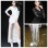 Sexy Black And White Lace Design Evening Dress M3954