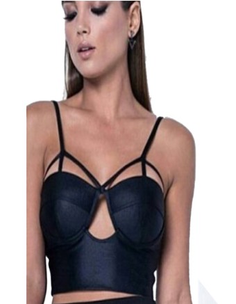 Casual fashion sport bra with strap M6111