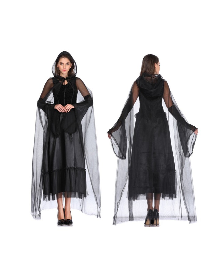 Halloween vampire witch costume