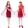Vampire Halloween cosplay female zombie Dress M40713
