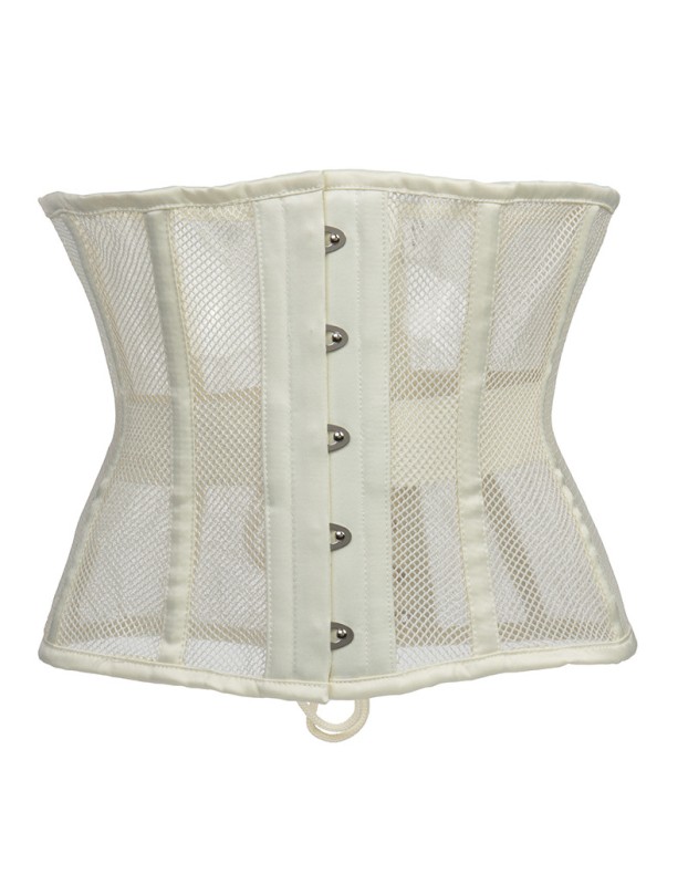 Black Apricot Breathable Mesh Underbust Waist Corset M1431