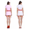 Pink/White Naughty Nurse Costume M6178