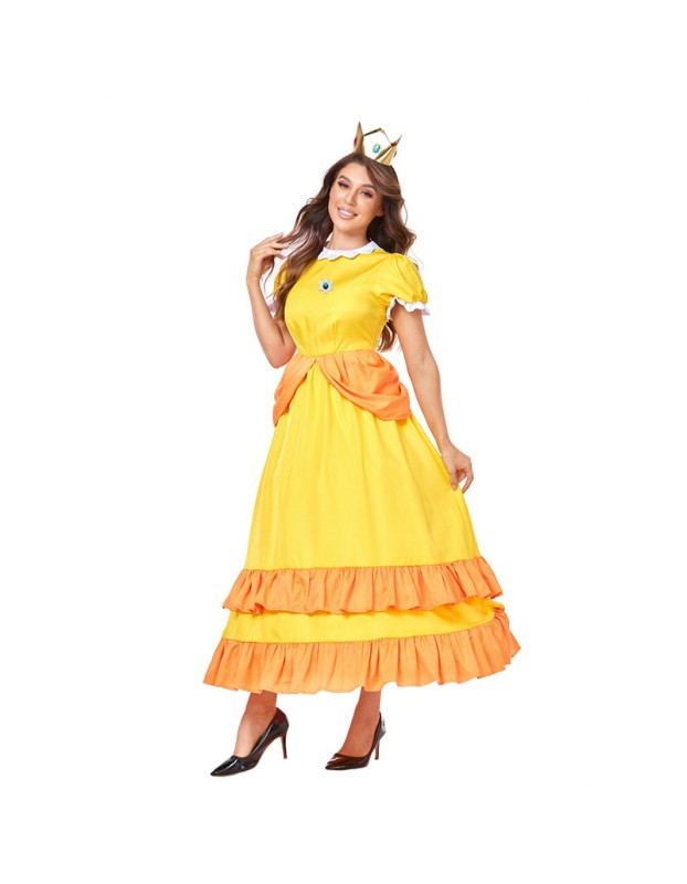 Super Mario Brothers Peach Blossom Princess Brigitte Costume Princess Brigitte SM10
