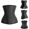 New arrival women zipper latex corsets M1303Q