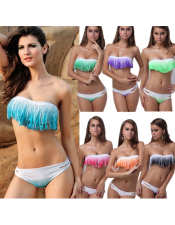 Lovely Girl's Tassel Bikini M5239