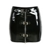 Fashion Leather Pencil Skirt With Zipper M343