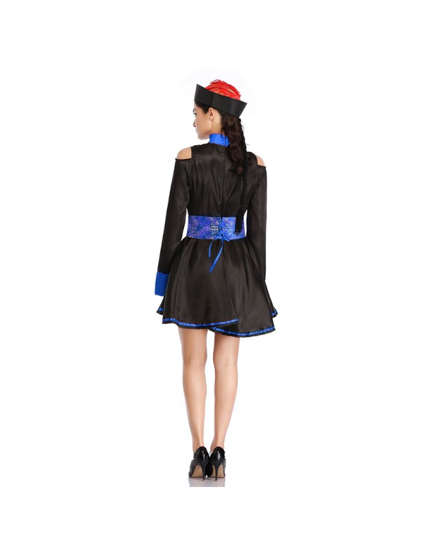 Zombie Qing Dynasty Parent Halloween Cosplay Ghost Adult Children Costume SM3324