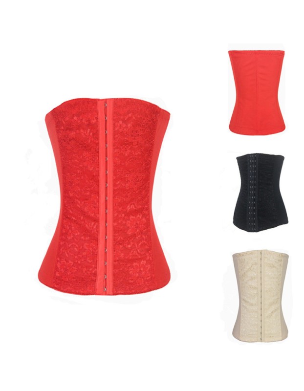 9 Steel Bone Steel Boned Waist Cincher M1306