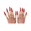 Halloween Pointy Vampire Long Fake Nails H2