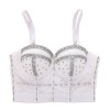 Shapewear Corset Crop Sexy Spice Girls Dance Erase Chest Color Drill Corset KN8029