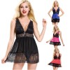Plus Size Four Color Sexy See Through LingerieM2108