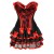 Red corset with skirt 50 CM 