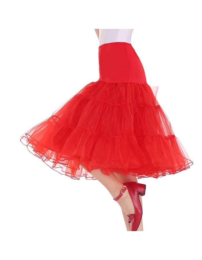 Fashion Colorful Medium Length TUTU Skirt S024