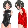 Womens Faux Leather Restraint Hands Sexy Bodysuit XX6650