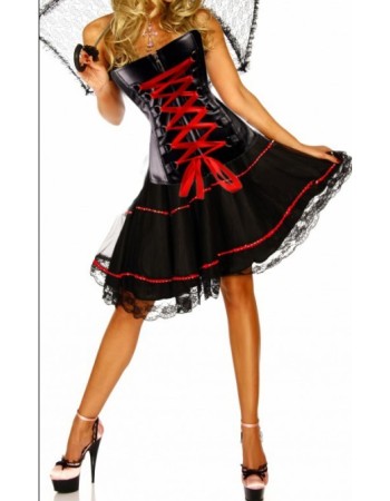 gothic girls leather party corset m1211C