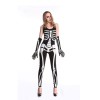 black halloween skeleton costume M40181