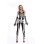 black halloween skeleton costume M40181
