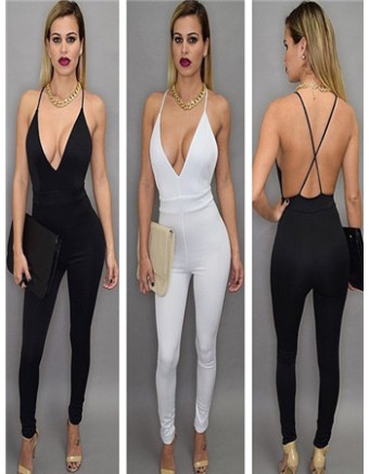 New arrival black strapless bodysuit for women M30021