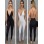 New arrival black strapless bodysuit for women M30021