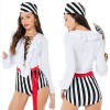 Halloween Stage Animation Pirate Queen Costumes Role Play Fun uniforms SL3395