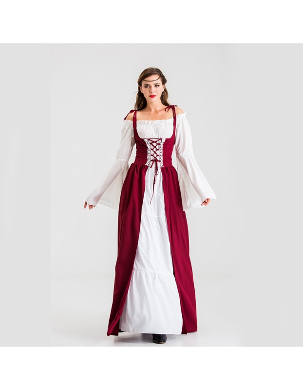 Halloween Greek Goddess Palace Princess  Retro Style Queen Costume YM9125
