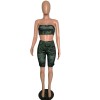 Sexy Camouflage Bodycon Two Piece Set M8453