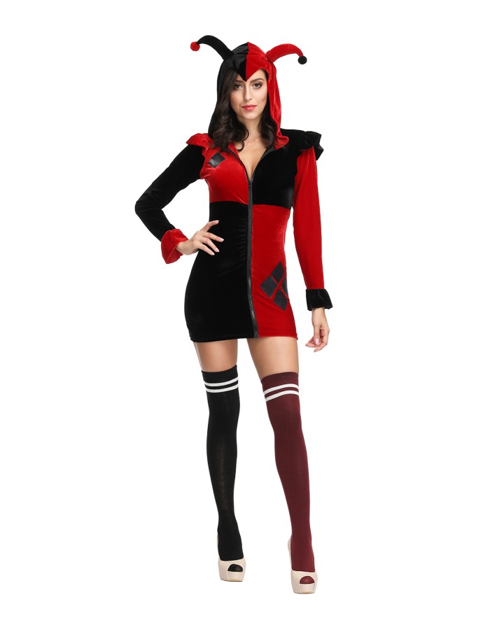 Suicide Squad Harley Quinn Cosplay Costumes M40667