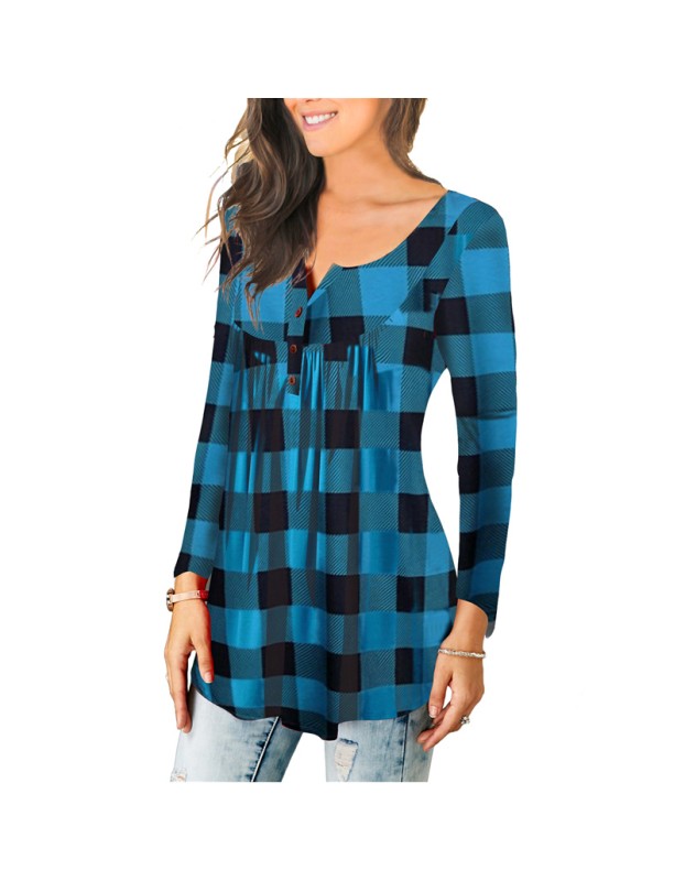 Ladies Casual Floral Printing Blouse M5602