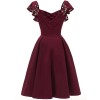 Plus Size Women Amazon Explosion Butterfly Sleeve Sexy Satin Pendant Dress CD1626