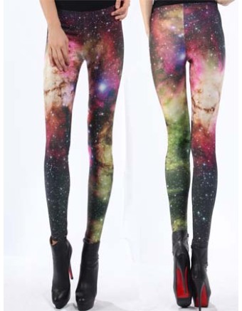 Ladies Stylish Galaxy Leggings 306