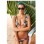 New swimwear flower  print beach bikini 17074