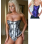 Embroidered Mesh Bustier M1603