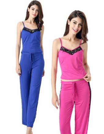 Sexy Ladies Summer Milk Wire Sleepwear M30256