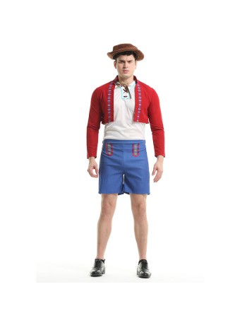 Carnival Costume Traditional Festival National Carnival Pageant  Men Costume XY82203