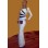 Black and White Patchwork Evening Dress M3960