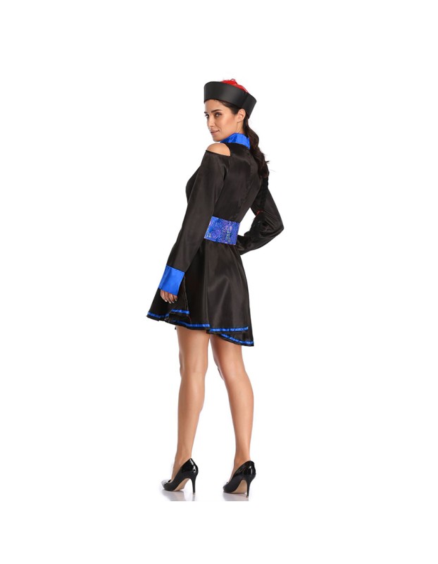 Zombie Qing Dynasty Parent Halloween Cosplay Ghost Adult Children Costume SM3324